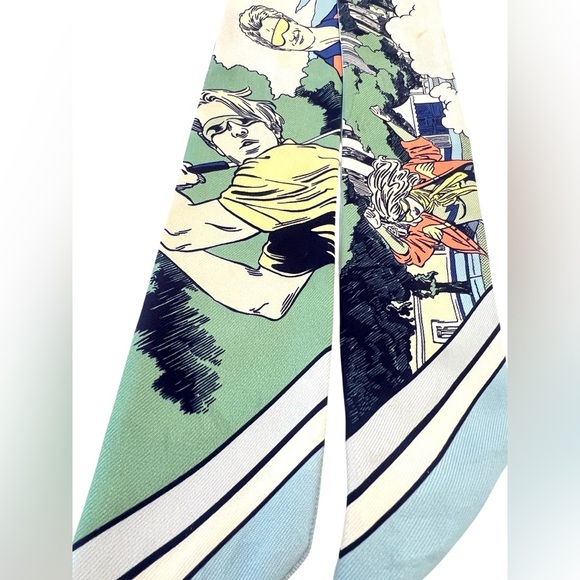 Hermes  Wow Twilly Scarf - Picture 8 of 8